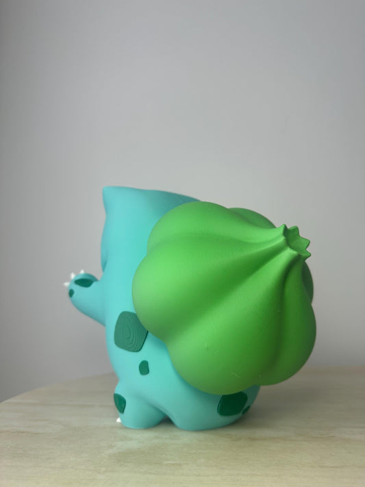 Angry Bulbasaur Inspired Window Figurine