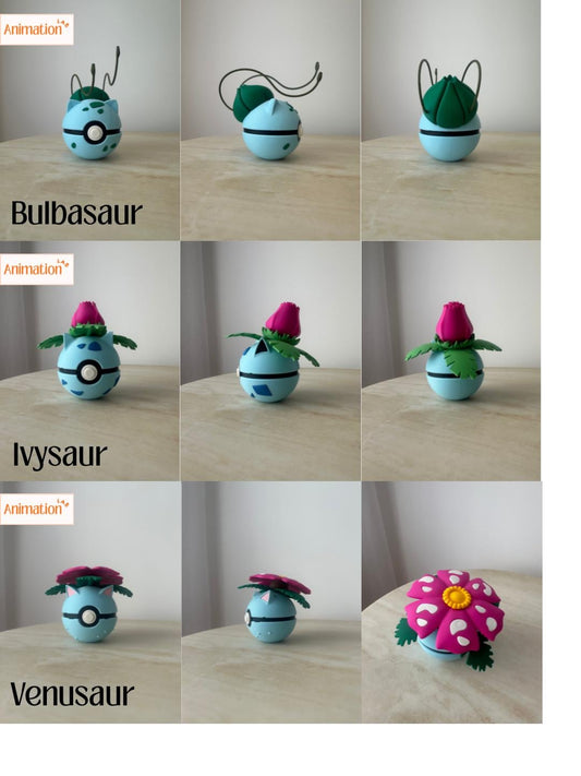 Pokemon Inspired Poke balls | 3D Printed Pokemon Gifts and Collectables
