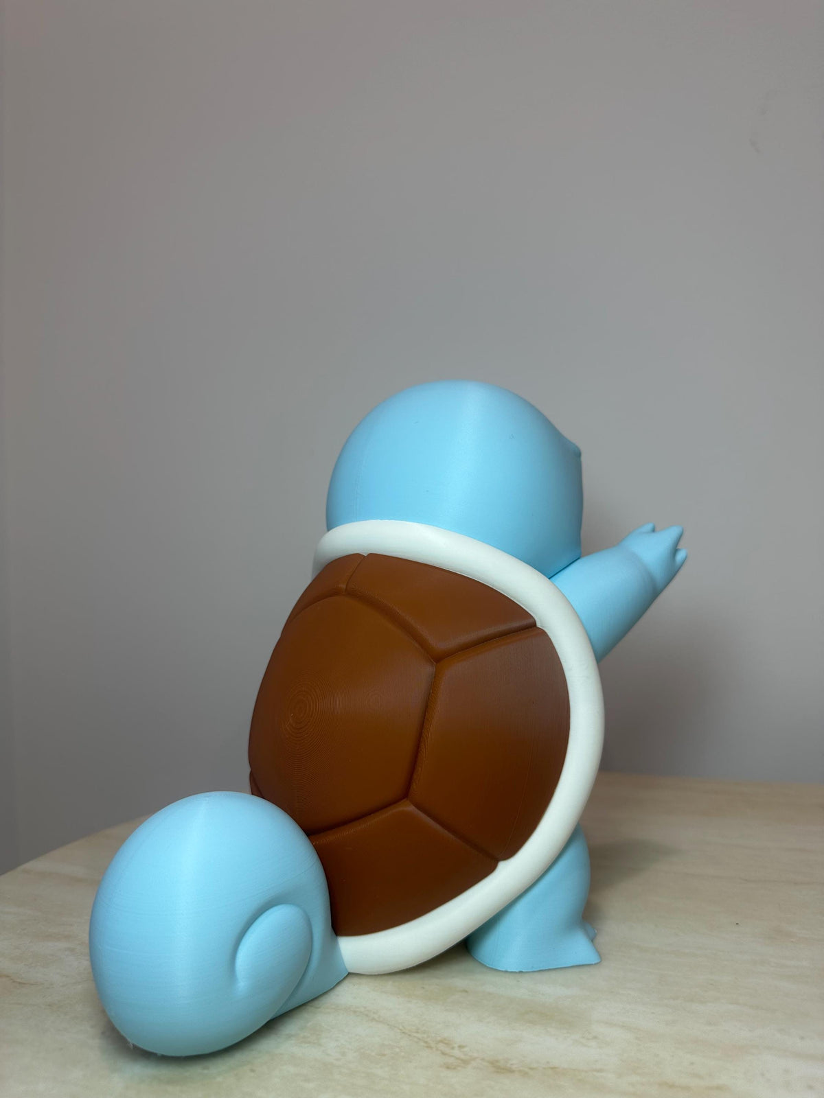 Angry Squirtle Inspired Window Figurine