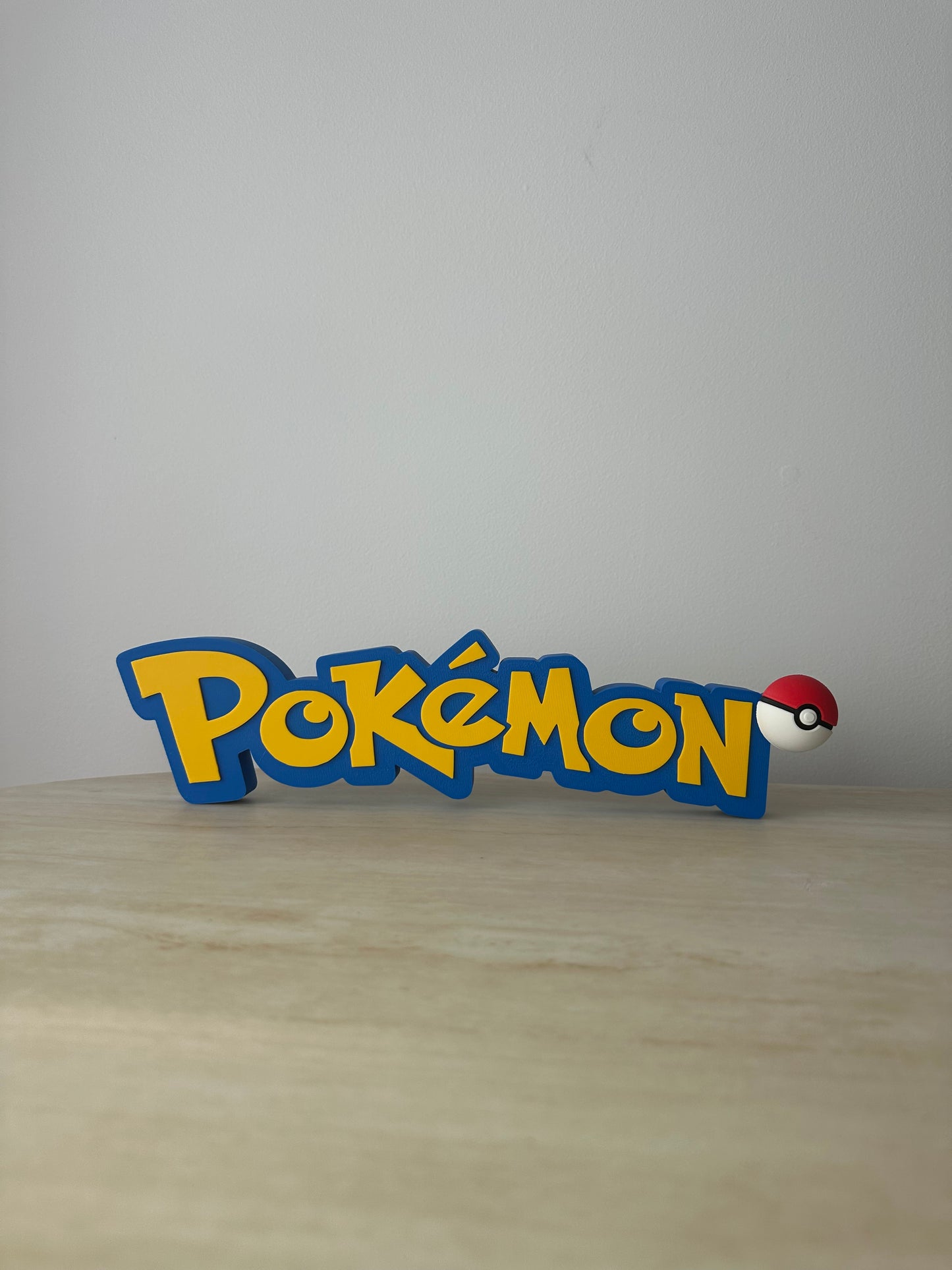 Personalised Pokémon Inspired Name Sign