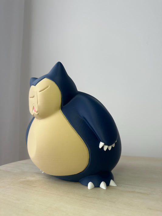 Angry Snorlax Inspired Window Figurine