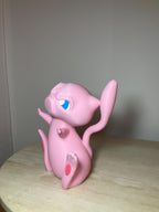 Angry Mew Inspired Window Figurine