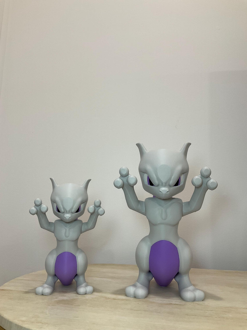 Angry Mewtwo Inspired Window Figurine