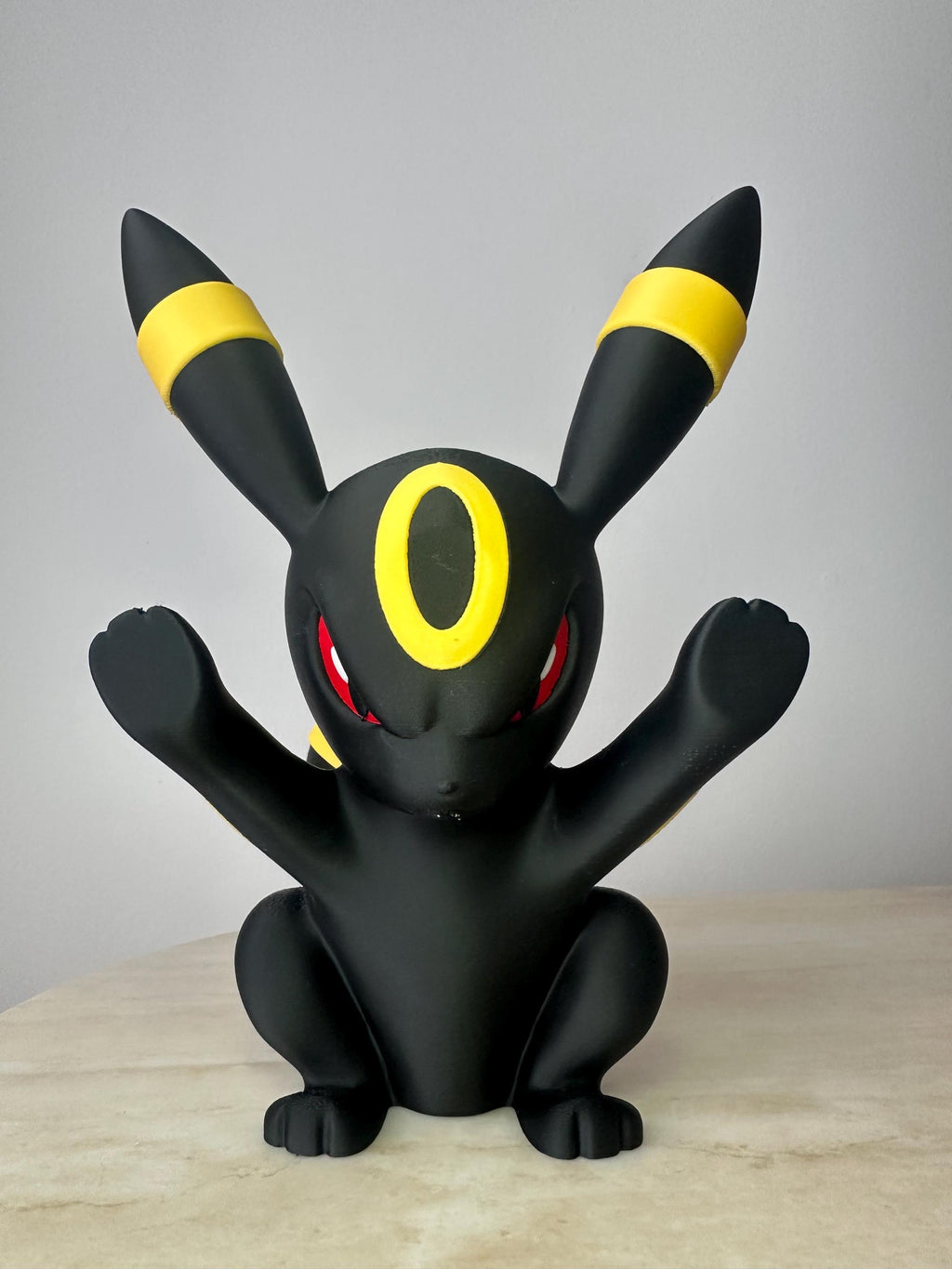 Angry Umbreon Inspired Window Figurine