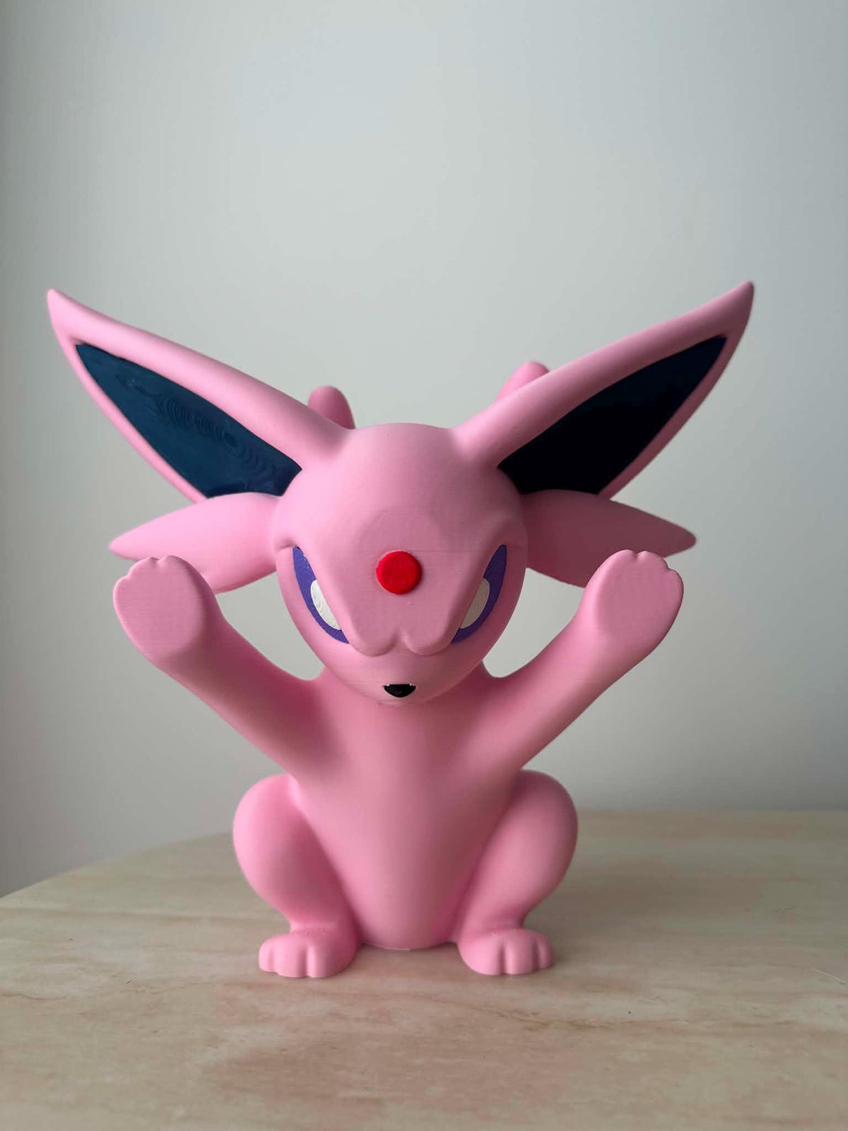 Angry Espeon Inspired Window Figurine