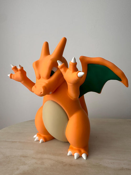 Angry Charizard Inspired Window Figurine