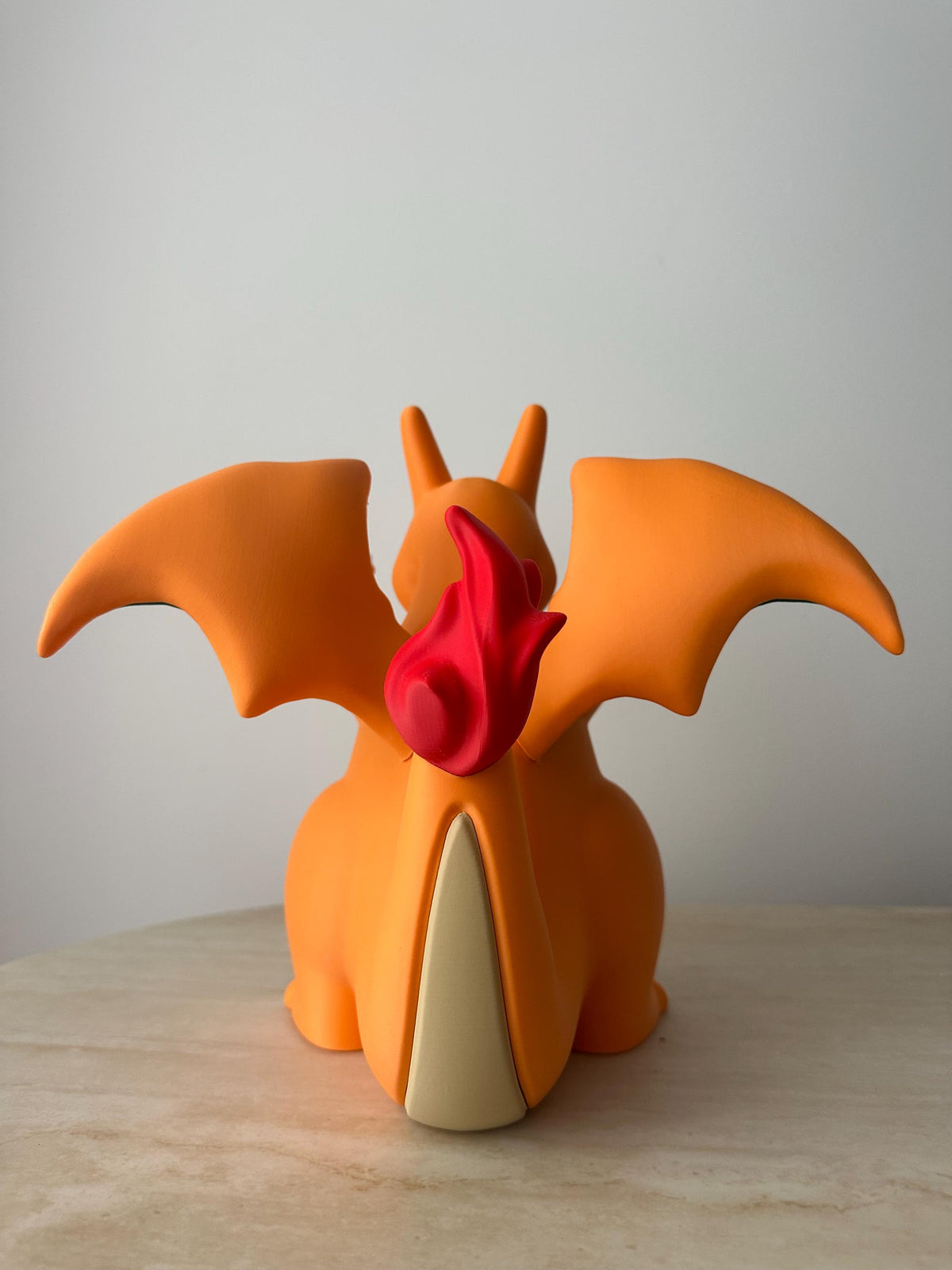 Angry Charizard Inspired Window Figurine
