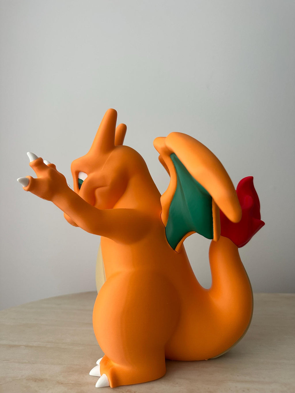 Angry Charizard Inspired Window Figurine